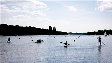 Auch auf dem Maschsee finden 2026 Wettbewerbe der Finals statt.