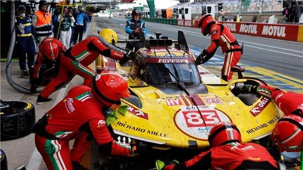 Kubica triumphiert in Le Mans, Mick Schumacher ohne Chance Auch bei einem 24-Stunden-Rennen muss jeder Handgriff sitzen.