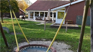 Außengelände eines Kindergartens