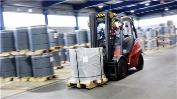 Auch in der Logistik werden Leiharbeiter eingesetzt.