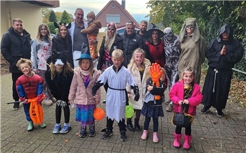 Auch in Nordenham wurde Halloween am Freitag groß gefeiert. In Blexen fand beisp...