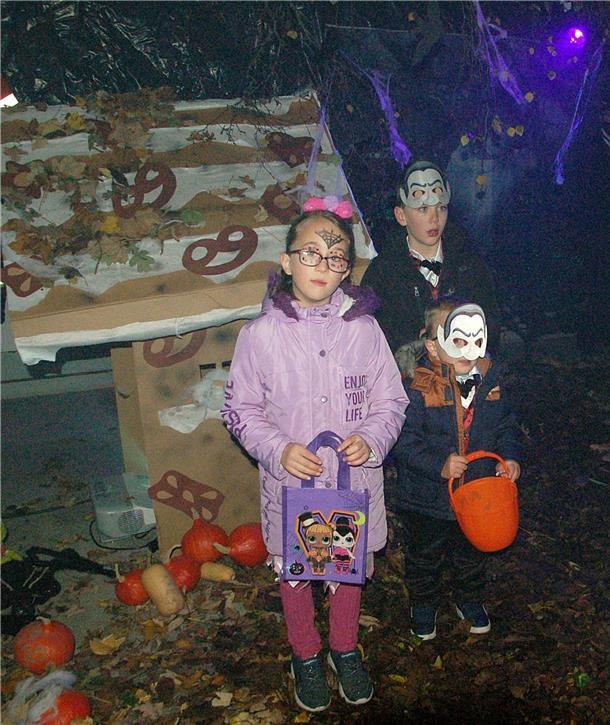Auch in Nordenham wurde Halloween am Freitag groß gefeiert. In Blexen fand beisp...