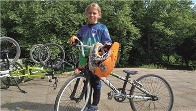  Leni Schubert von den Phönix Racern aus Bremerhaven 