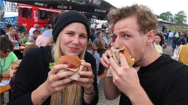 Auf dem Food & Feel-Festival kann man es sich schmecken lassen.