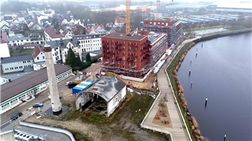 Gewoba Werftstr. Baufest des Kistner-Carrés