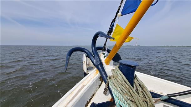 Auf dem Kutter Claudia sind mittlerweile vor allem Touristen auf der Nordsee unterwegs.  