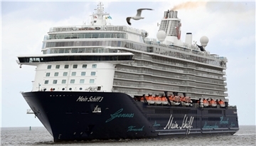 Auf dem Rückweg nach Bremerhaven: Die „Mein Schiff 3“ kommt aus der Karibik.