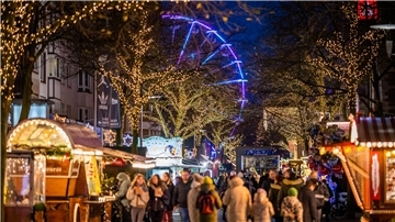 Auf dem Weihnachtsmarkt in Bremerhaven ist Vorsicht geboten.