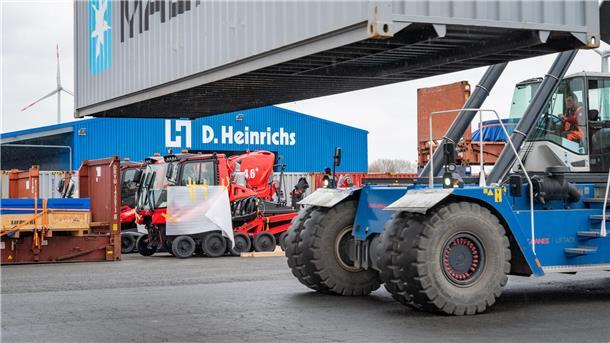 Werksgelände von Heinrichs Logistic