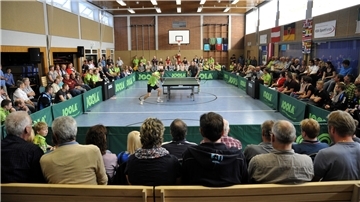 Auf eine volle Halle hoffen die Tischtennis-Cracks des TSV Lunestedt im Spiel gegen Spitzenreiter TTC Düppel.