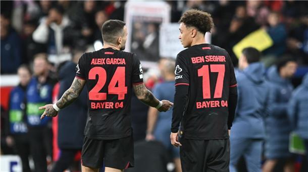 Auf Leverkusens Aleix Garcia (l) und Co. warten in der Königsklasse weitere starke Gegner. 