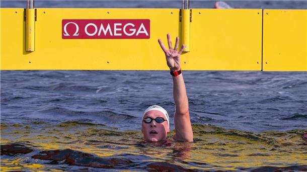 Auf vier Titel im Freiwasser könnte für Florian Wellbrock ein weiterer im Becken folgen.