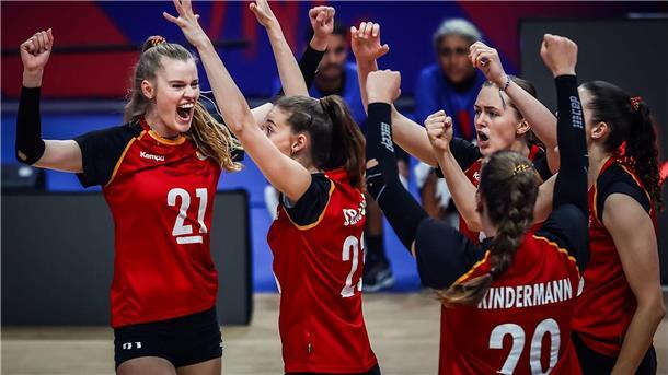 Deutschland gewinnt Auftakt in Volleyball-Nationenliga Auftakterfolg für die deutschen Volleyballerinnen in der Nationenliga.