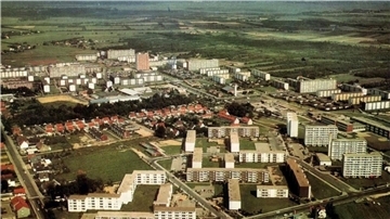 Aus dem Privatarchiv von Leherheiderin Sabine Funk: Eine Aufnahme von Leherheide-West aus den 60er Jahren. 