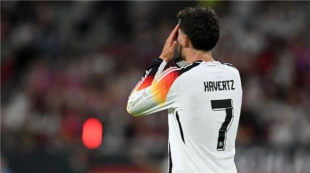 Aus dem Spiel heraus traf Havertz nicht ins Tor.