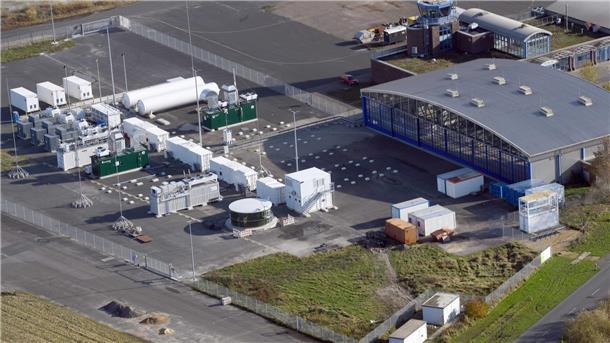 Elektrolyseur-Testfeld in Bremerhaven