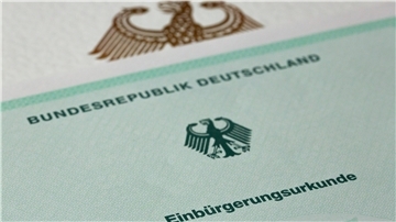 Einbürgerung in Deutschland.