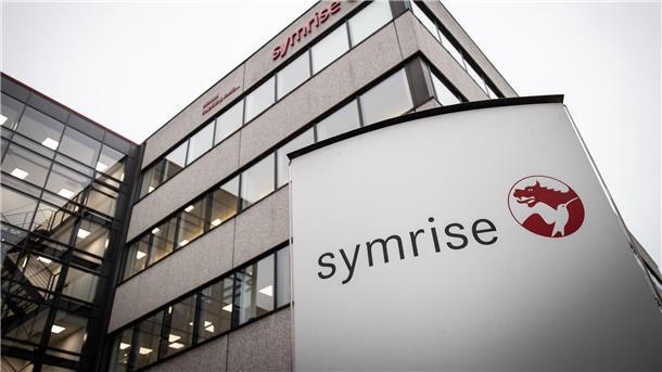 Symrise startet mit kräftigem Umsatzplus ins Jahr Außenansicht des Verwaltungsgebäudes der Symrise AG.