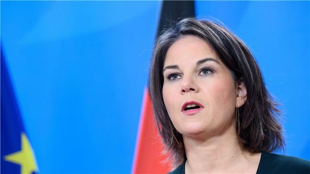 Außenministerin Annalena Baerbock findet klare Worte gegen das iranische Regime.