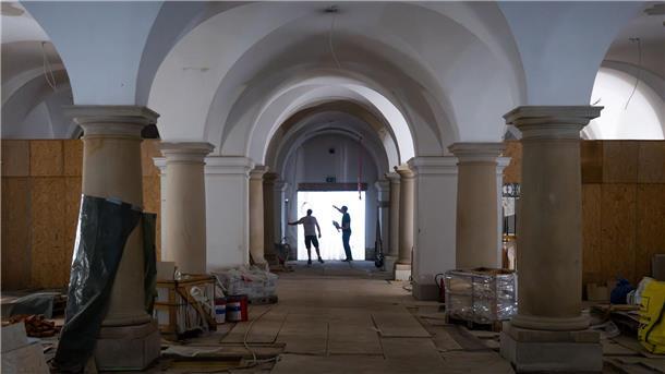 Bald kann man im Berliner Dom wieder zu den Toten hinabsteigen.