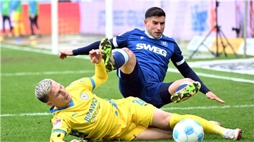 Bald Teamkameraden: Robin Heußer (oben) wechselt von Karlsruhe nach Braunschweig und zu Lino Tempelmann.