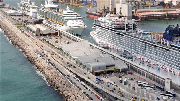 Kreuzfahrthafen von Barcelona