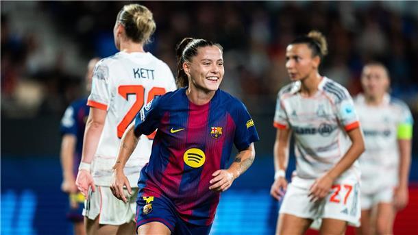 Bayern-Schock gegen Barça als Warnung für Wück Barcelona und Claudia Pina drehen gegen die Bayern auf