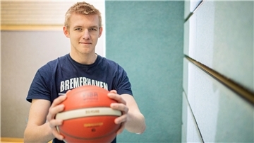 Basketballtalent Luca von Thun.