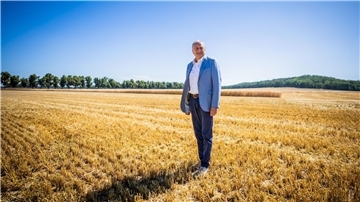 Bauernpräsident Joachim Rukwied. Das trockene Frühjahr stellte Bauern in manchen Regionen vor Probleme. 