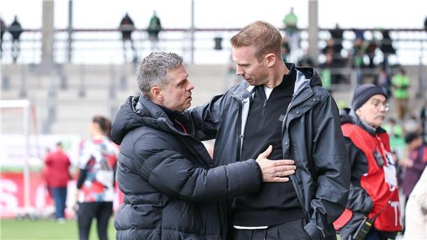 Bayern-Coach Alexander Straus (l) und VfL-Trainer Tommy Stroot stehen mit ihren Teams vor anspruchsvollen Aufgaben.