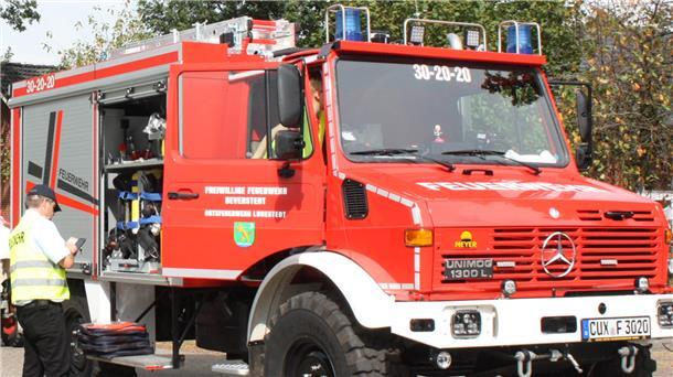 Unimog der Ortsfeuerwehr Lunestedt