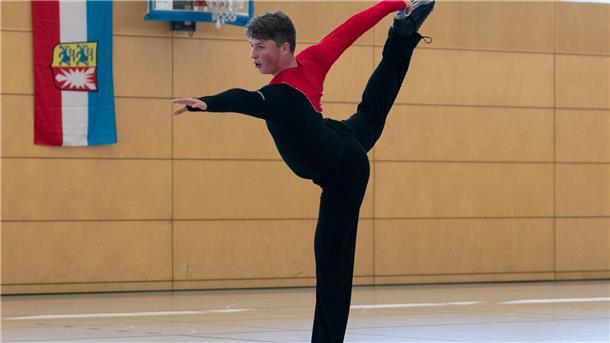 Bei den Figurenläufern sicherte sich Johannes Bitzer vom ERC Bremerhaven den zweiten Platz. 