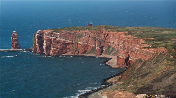 Küste von Helgoland
