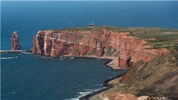 Küste von Helgoland