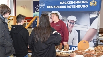 Berufsmesse in der Oberschule Selsingen.