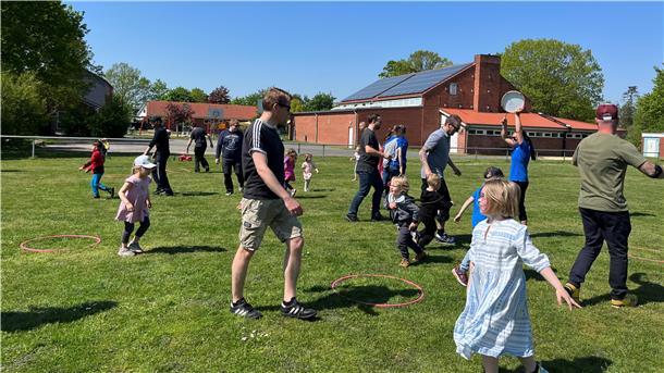 Vater-Kind-Olympiade in Lunestedt