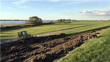 Naturschutzmaßnahme an der Luneplate