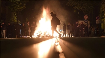 Bei einer Protestaktion gegen die Räumung eines besetzten Hauses kam es zu Ausschreitungen.