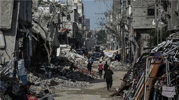 USA und Israel wollen Gaza-Hilfe an Hamas vorbei liefern Bei israelischen Attacken im Gazastreifen wurden nach palästinensischen Angaben zahlreiche Menschen getötet. (Archivbild)