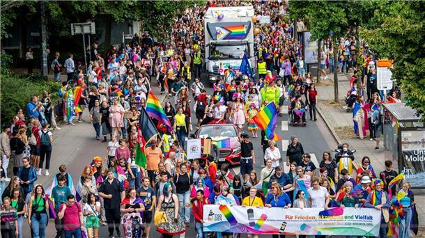 FDP darf nicht beim CSD in Bremen dabei sein Beim diesjährigen CSD in Bremen darf die FDP nicht mit einem Fahrzeug dabei sein. (Archivbild)