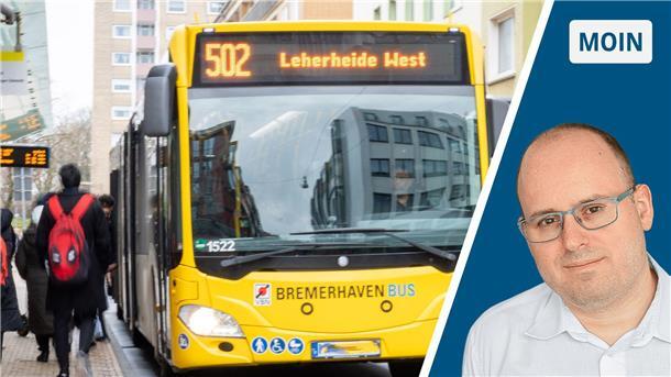 Das merkwürdige Verhalten von Fahrgästen beim Einsteigen Kolumne Moin von Dirk Ley zum Verhalten von Busnutzern beim Einstieg.