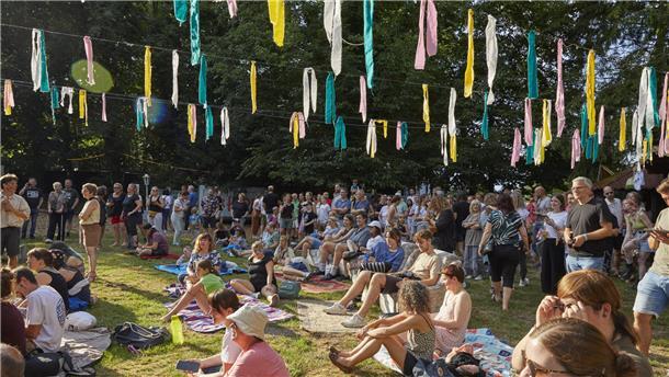 Beim Festival „Für Hilde“ herrscht eine enorm entspannte Atmosphäre.