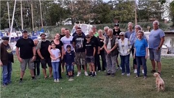Beim Stadlander Yachtclub wurde ein Gründungsfest gefeiert. 