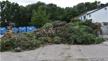 Bekommt Butjadingen eine Annahmestelle für Grünabfälle - ähnlich wie hier auf dem Recyclinghof in Nordenham? Die Beratungen werden fortgesetzt.