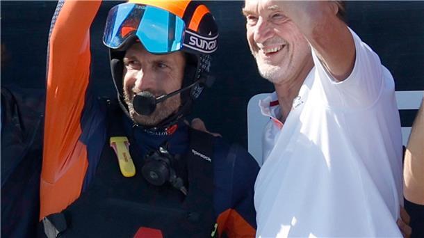 America’s-Cup-Boss Ainslie jagt Kindheitstraum Ben Ainslie (l) will endlich den America’s Cup nach Großbritannien holen.