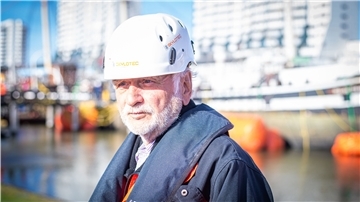 Bergungsleiter Hans-Joachim Möller
