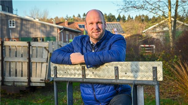 Berlin fest im Blick: Hendrik Rehm, Kommunalpolitiker aus Wanna, will für die SPD in den Bundestag.