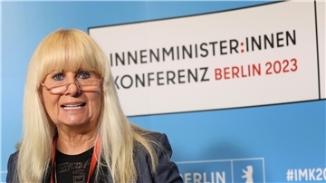 Berlins Innensenatorin Iris Spranger hat den Vorsitz bei der Innenministerkonferenz.