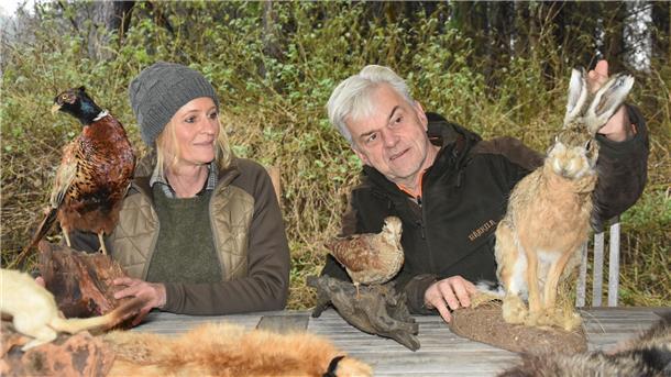 Das Foto zeigt Bernd Wülpern und Anja Dallmann. 