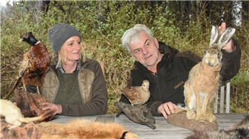 Das Foto zeigt Bernd Wülpern und Anja Dallmann. 